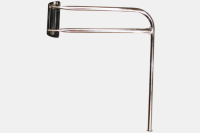 SOPORTE EN TUBO 3/4 BASE FUNDIDA CROMADO SOPORTE EN TUBO 3/4 BASE FUNDIDA CROMADO