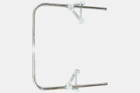 SOPORTE EN C x 5/8 TIPO MERCEDES BASE ARAÑA CROMADO SOPORTE EN C x 5/8 TIPO MERCEDES BASE ARAÑA CROMADO