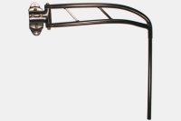 SOPORTE EN TUBO BASE TROQUELADA x 395mm CON REFUERZO CENTRAL SOPORTE EN TUBO BASE TROQUELADA x 395mm CON REFUERZO CENTRAL